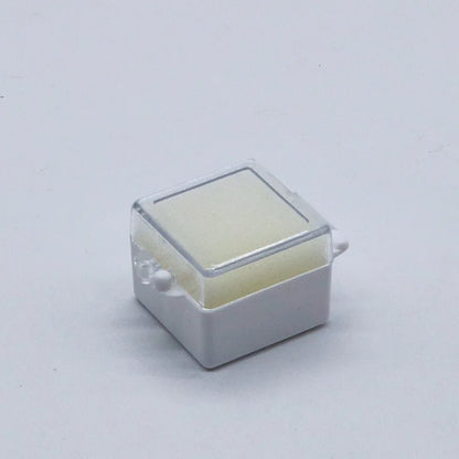 100PCS Dental Implant Storage Box – 1inch & 2inch Plastic Denture Box with Sponge, Blue, Black, White, for Dentistry & Laboratory