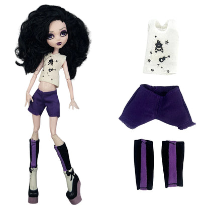 11-Inch Doll Clothes for 1/6 Dolls – Casual Dress & Fashion Outfits for 27 CM Girls' Dolls, DIY Toy Clothing