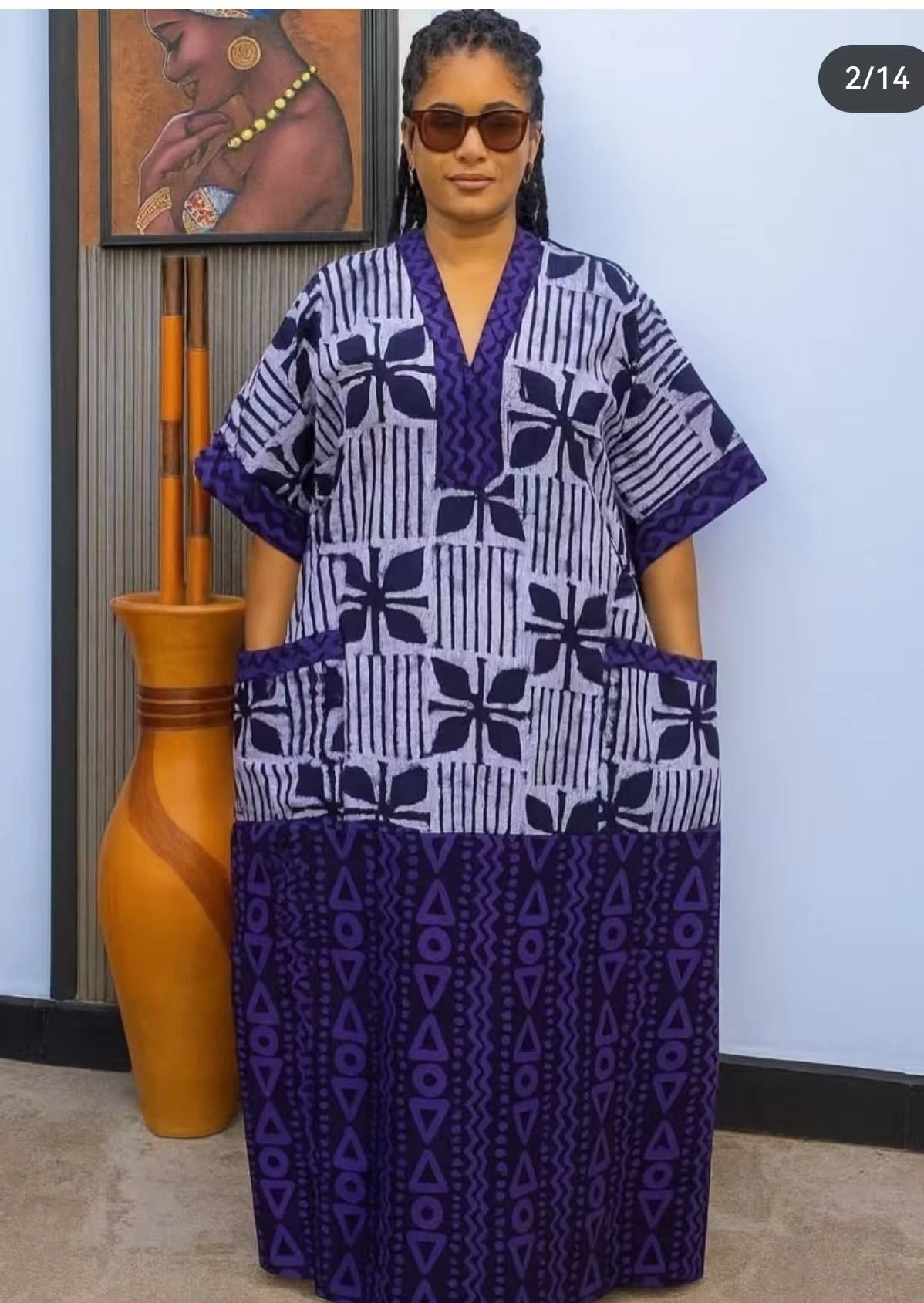 2026 Plus Size African Maxi Dress - Traditional Dashiki Ankara Gown, Abaya, Kaftan & Robe for Women
