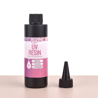 UV Epoxy Resin Glue - High Transparency Fast Drying Jewelry Making DIY Craft Adhesive 20g/50g/100g