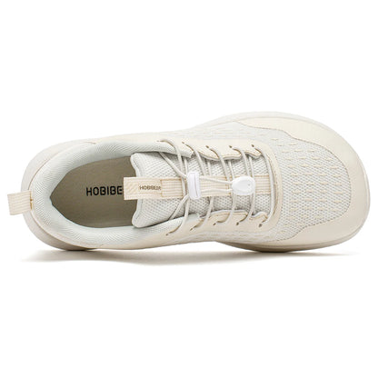 HOBIBEAR Wide Toe Running Shoes — Men & Women Non-Slip Elastic Band Sneakers, Comfortable Walking Footwear