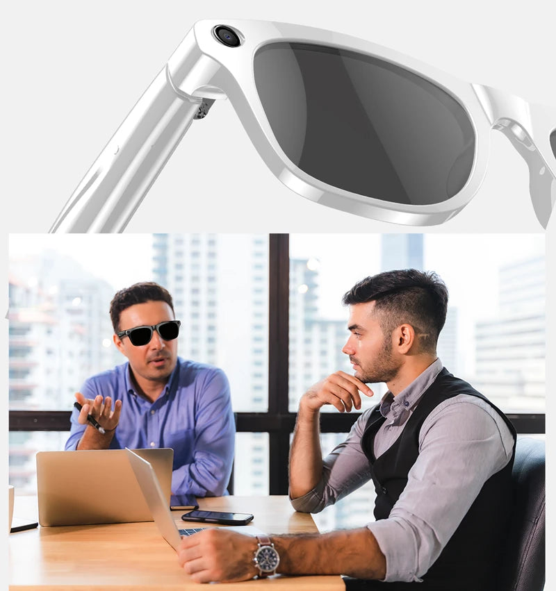 OPPO 4K HD AI Smart Glasses – 100MP Camera, ChatGPT, Bluetooth Calls, Voice Assistant & 260mAh Battery Smart Glasses 2025