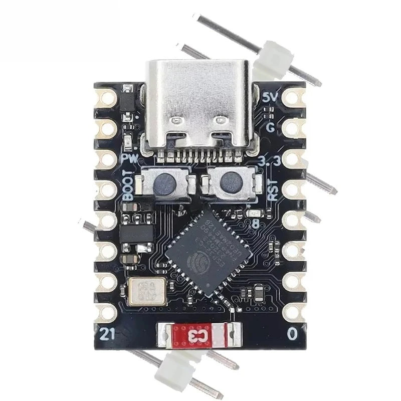 ESP32-C3 Mini Development Board - ESP32 SuperMini WiFi Bluetooth Expansion Board for DIY Projects