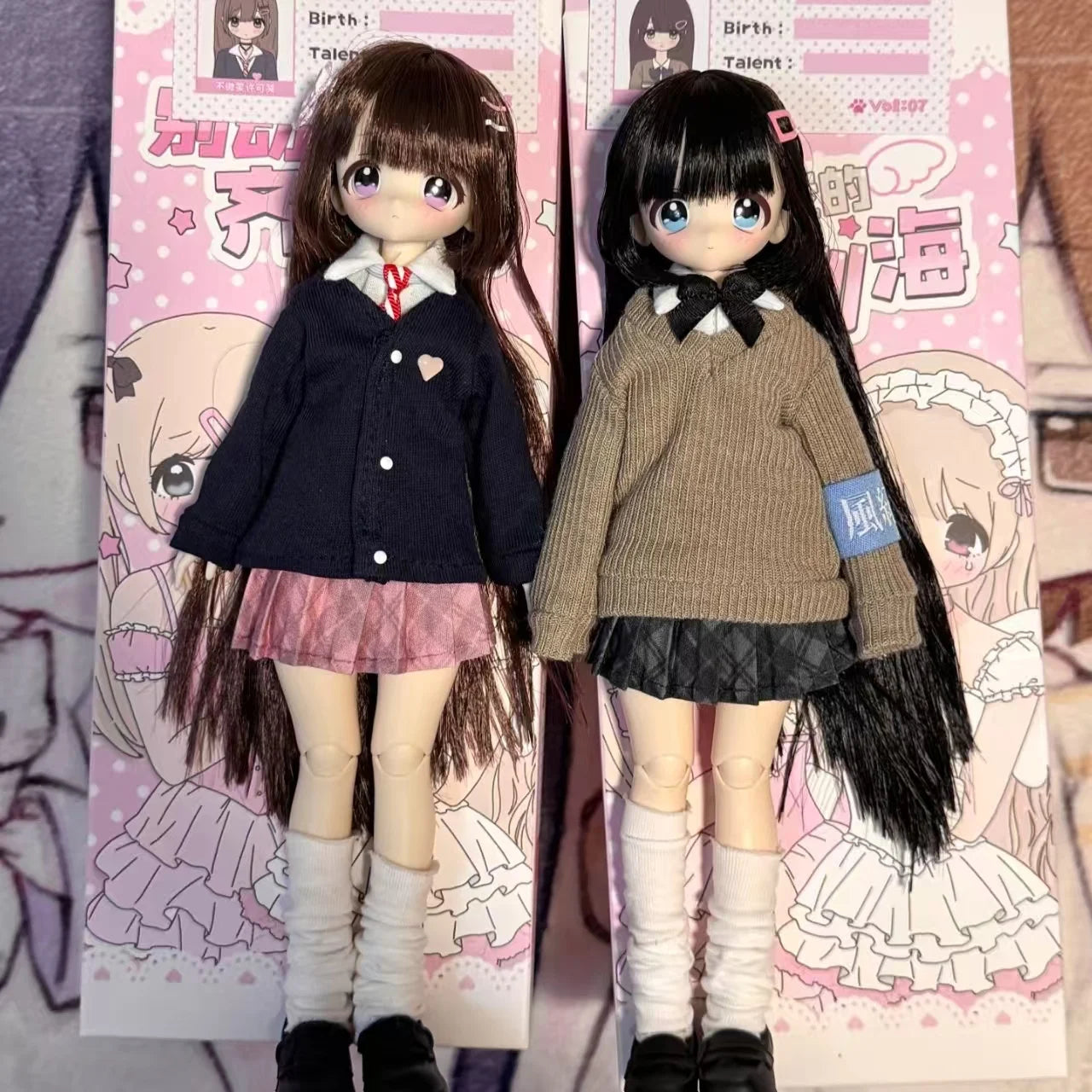 Don't Touch My Bangs 1/6 BJD Blind Box - Ball Jointed Doll Mystery Figure Collectible Toy Gift