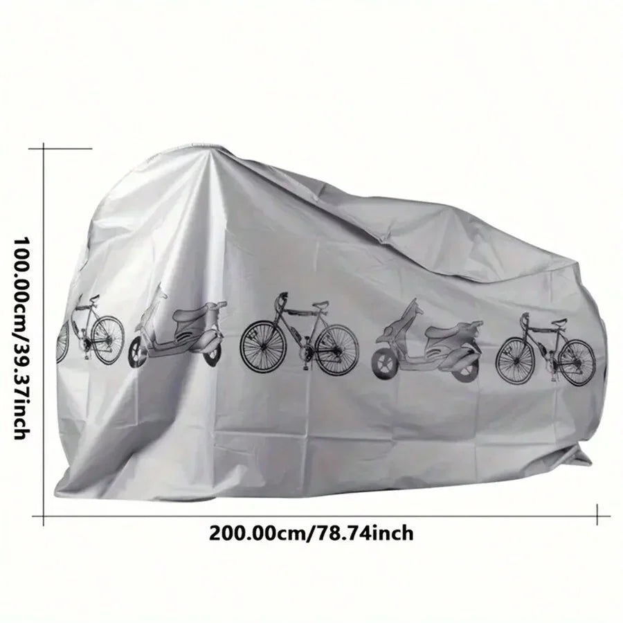 Waterproof Bicycle & Motorcycle Cover – Outdoor Rainproof Sunscreen Protection for MTB & Bike Gear
