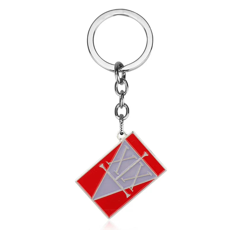 Hunter x Hunter Gon Freecss License Keychain - Anime Pendant Car Keyring Jewelry Accessory for Men and Women