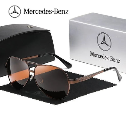 Mercedes Benz Polarized Sunglasses – Anti-Glare Driver Goggles for A, B, C, E, S, V Class, GLB, GLC, GLE, AMG, SLK, SLC, ML