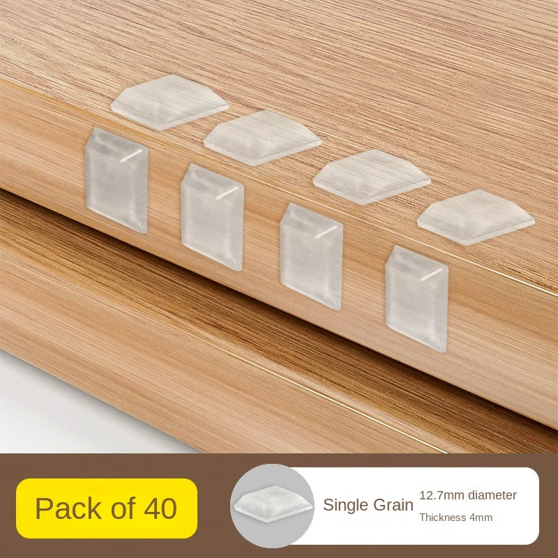 Silicone Door Handle Anti-Collision Pads - Refrigerator Door Stopper, Wall Protector & Noise-Reducing Buffer Stickers (3329/3441)
