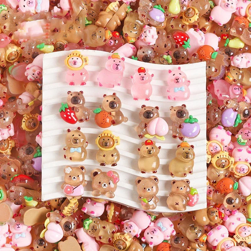 10Pcs Mini Animal Blind Bag Toys - Cartoon Miniature Figures, Surprise Blind Boxes, and Fun Gifts for Kids