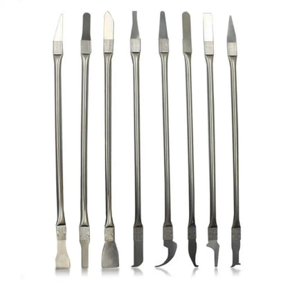 Phone Repair Tools Kit – Disassembly Blades, Pry Tools, Metal Kit & Adhesive Remover for CPU & IC Chip Repair   1/2