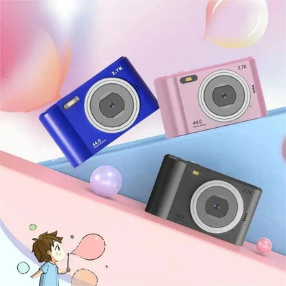 Digital Kids Camera — Compact 1080P Camcorder with Autofocus, 8x Zoom for Beginner Photography
