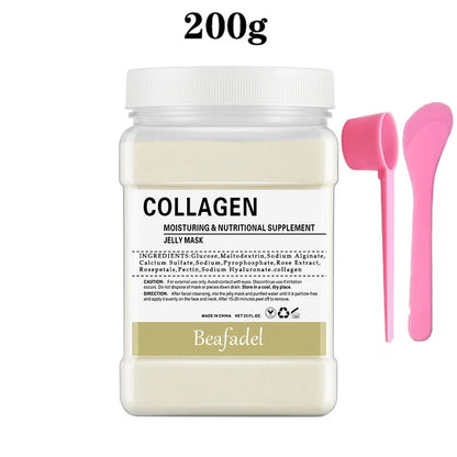 650g Rose Jelly Mask Powder – Peel-Off Hydroplastic Crystal Collagen Facial Mask for Face Care