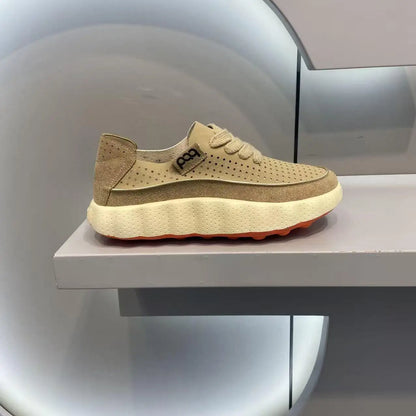 Men's Chunky Platform Sneakers - Breathable Non-Slip Running & Casual Walking Shoes