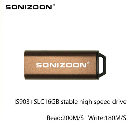 SONIZOON SLC USB 3.0 Flash Drive - High-Speed 8GB–64GB Stable Memory Pen Drive