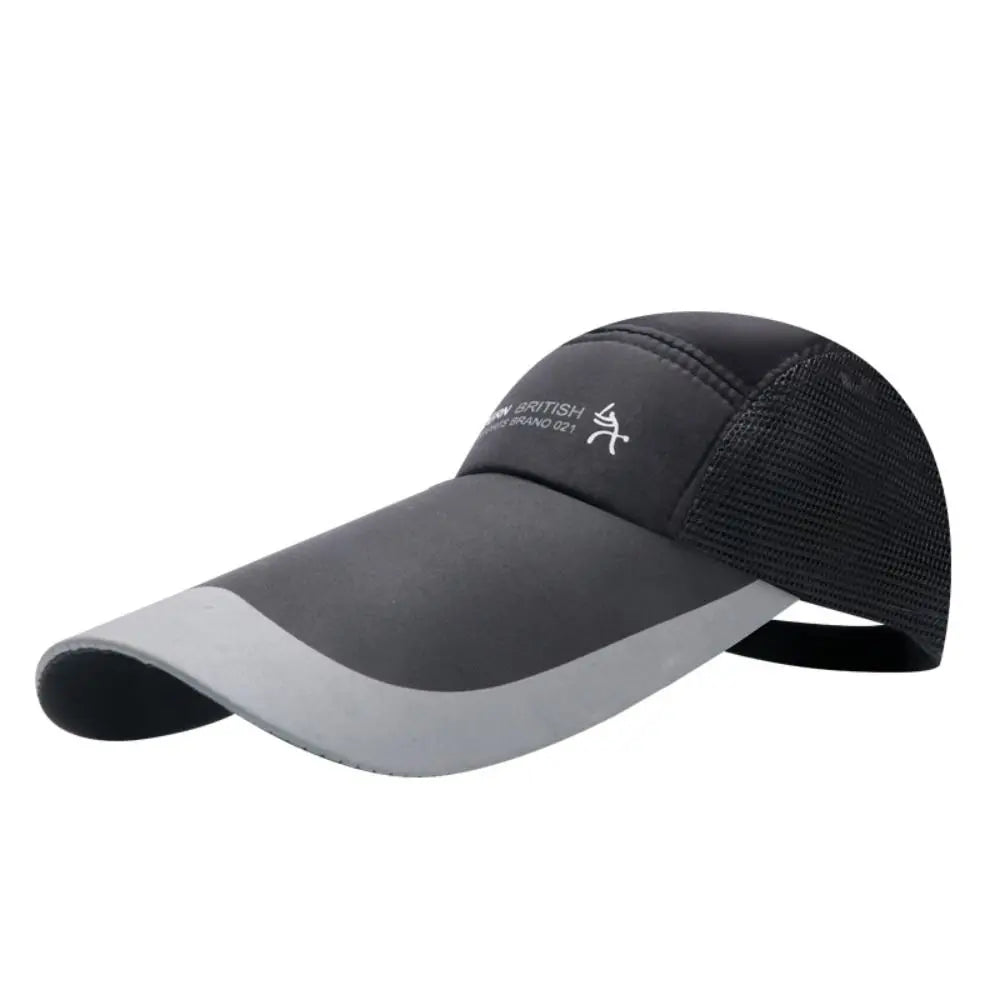 Hip Hop Printed Baseball Cap - Adjustable Retro Sun Protection Fishing Hat