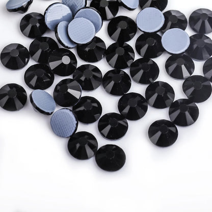 Premium Hot Fix Rhinestones – High Quality Glass Crystal Flatback Iron-On Glitter Rhinestones for Clothing & Crafts