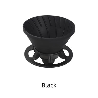 Reusable Silicone Coffee Filter Dripper – YRP Camping Pour Over Brewing Funnel for 1–2 Cups, Barista Coffee Making Tool Accessories