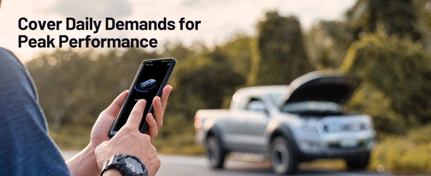 TOPDON Carpal OBD2 Scanner – All-System Vehicle Diagnostic Tool with Health Check, Smog & Battery Test for iOS & Android Bluetooth 5.0