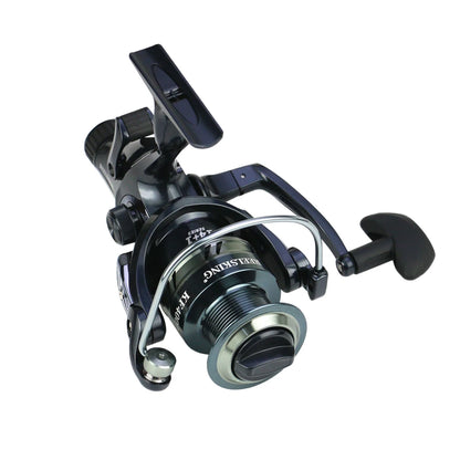 8-25KG Fishing Spinning Reel - 14+1BB Carp Reel with Double Brake Metal Spool for Saltwater Fishing