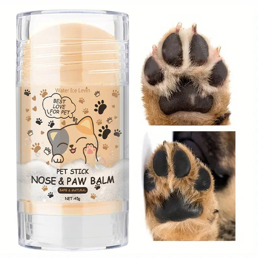 45g Dog & Cat Paw Balm Cream – Moisturizing Nose & Paw Protector for Cracked Feet Repair | Pet Skin Care Accessories