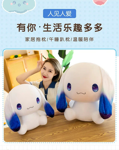 Sanrio Cinnamoroll Plush Doll – Kawaii Stuffed Toy with Pillow, Perfect Gift for Girls