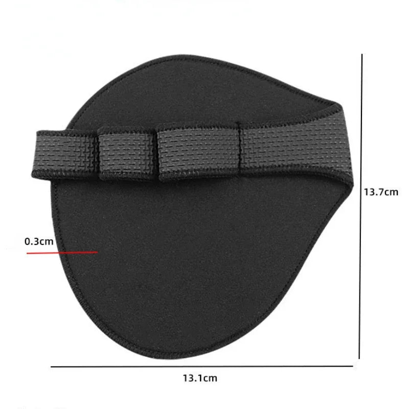 2PCS Neoprene Grip Pads – Weightlifting & Gym Workout Gloves for Powerlifting, Calisthenics, and Fitness Hand Protection