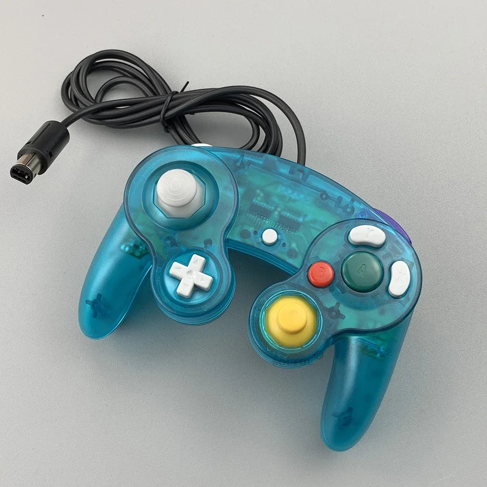NGC Wired Handheld Joystick Controller – GameCube Gamepad Accessory for Nintendo
