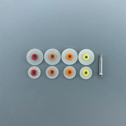 Dental Polishing Disc Kit - 40/50pcs Finishing & Refining Discs with Mandrel for Composite Restoration