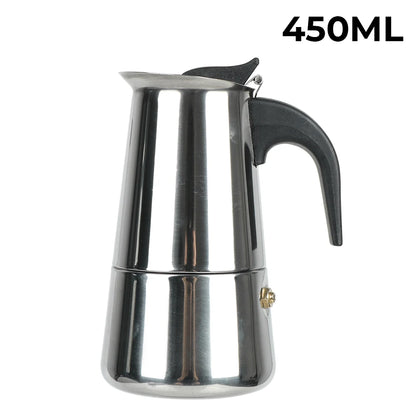 Mocha Coffee Pot - Aluminum Octagonal Stovetop Coffee & Tea Maker