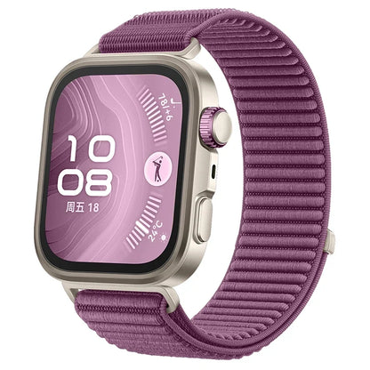 Official Nylon Loop Strap for Huawei Watch Fit 4/4 Pro – Braided, Comfortable, and Breathable Band Accessory