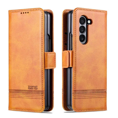 Phone Case for Samsung Galaxy Z Fold 6/5/4/3 — Fold6/5/4/3 5G Leather Wallet Card Holder Kickstand Shockproof Cover