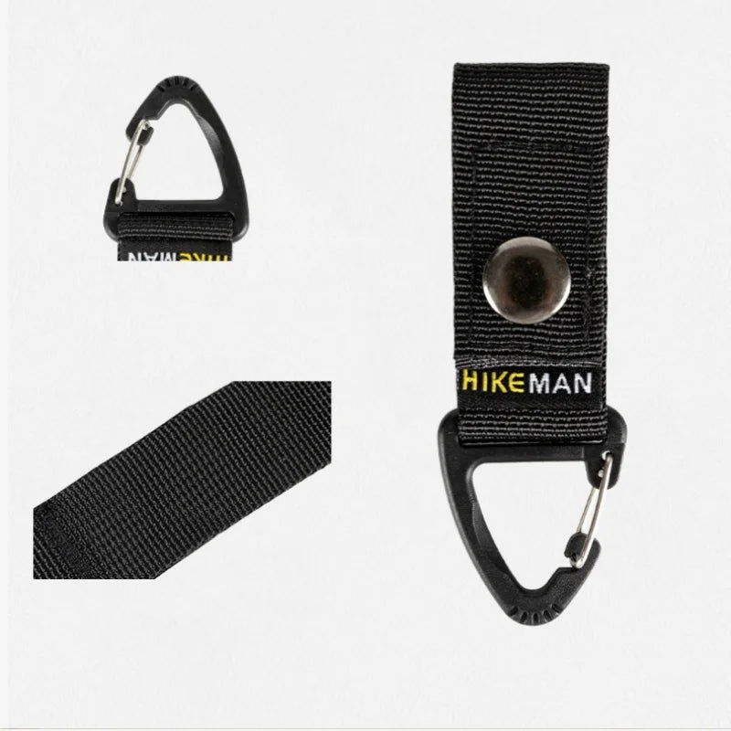 Outdoor Tactical Carabiner – Multifunctional Triangle Keychain Buckle