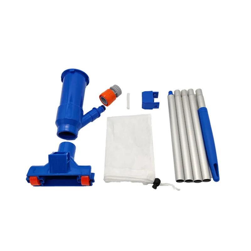 Pool Vacuum Cleaning Kit: Swimming Pool Vacuum Cleaner Set for Clean Bottoms - Includes Skimmer and Filter, Essential Pool Cleaning Tool