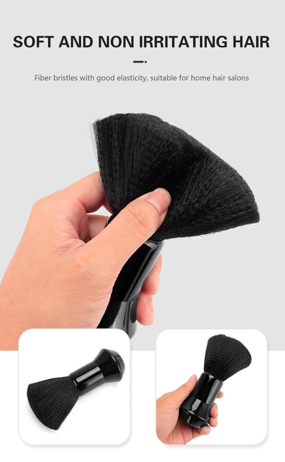 Hairdressing Soft Brush – Salon Cleaning Tool for Haircut, Barber, Home Hairbrush & Makeup Sweeping Brush