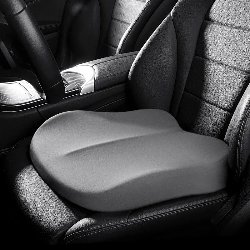 Car Booster Seat Cushion — Heightening, Breathable Portable Seat Pad for Fatigue Relief, Comfortable Driving