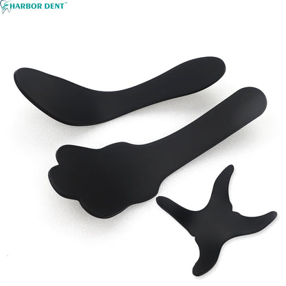 Autoclavable Dental Photo Contrast Plate – Black Background Oral Cheek & Palate Photography Tool for Dental Imaging