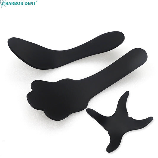 Autoclavable Dental Photo Contrast Plate – Black Background Oral Cheek & Palate Photography Tool for Dental Imaging