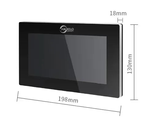 Fingerprint 5-in-1 WiFi Video Doorbell — Tuya Smart 1080P Touch Intercom System for Home Security