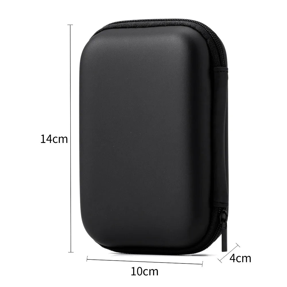 5.5-inch Portable EVA Game Console Storage Bag – Multi-Color Protective Case for GB300, FC, RG35XX Handhelds