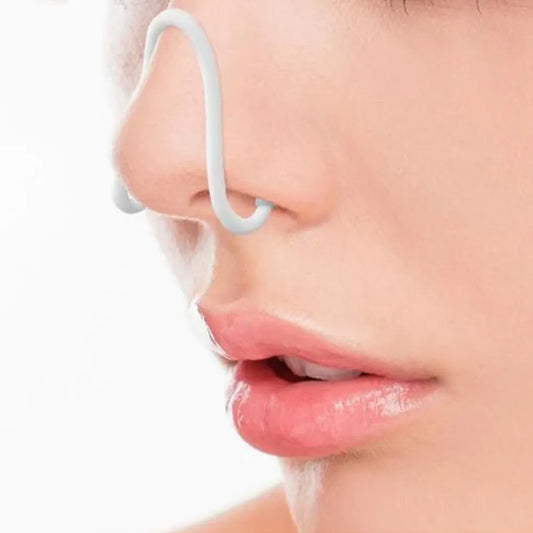 Silicone Nasal Dilator for Snore Reduction and Improved Sleep - Anti-Snoring Nose Clip and Nose Vents for Easy Breathing