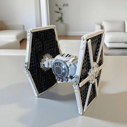 Military Galaxy Battleship Space Fighter – Building Blocks Toy Model, Starship Aircraft Figures Gift