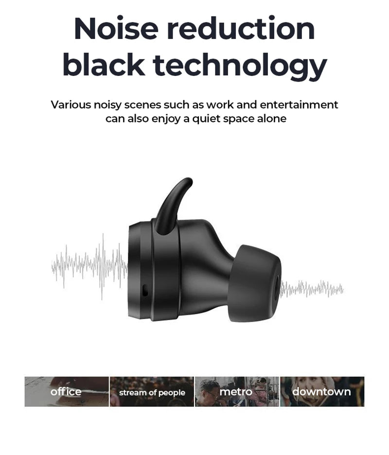 Monster Clarity 101 AirLinks TWS Earbuds | ENC Noise-Cancelling Waterproof Bluetooth Headphones