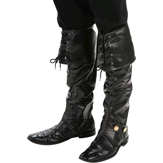 Medieval Viking Gothic Cosplay Shoes – Renaissance Warrior Knight Costume Footwear for Men & Women, Halloween & Carnival Party