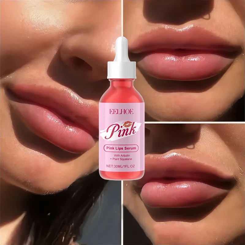 Instant Lip Plumping Serum - Nourishing Moisturizing Anti-Wrinkle Lip Gloss for Fuller Sexy Lips