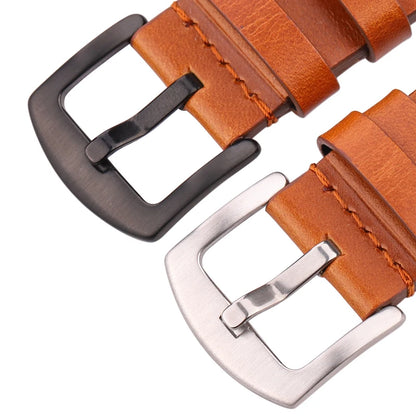 Genuine Leather Apple Watch Strap – Compatible with Series 7, 6, 5, 4, SE (40mm–49mm) for Men & Women