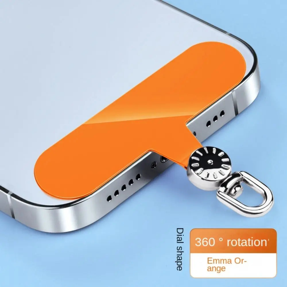 360° Rotatable Anti-Lost Phone Lanyard Tether Tabs – Mobile Phone Replacement Pad Strap Gasket Hanging Attachment Connector