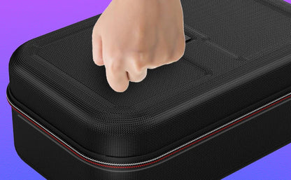 Steam Deck Carrying Case - Large Capacity Portable Storage for Console & Accessories with Built-in Protection