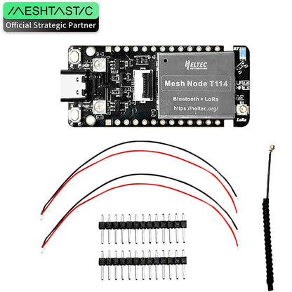 Heltec Meshtastic T114 V2 Tracker – Nordic nRF52840 SX1262 LoRaWAN Dev Board with 1.14" TFT Display, Low Power BLE
