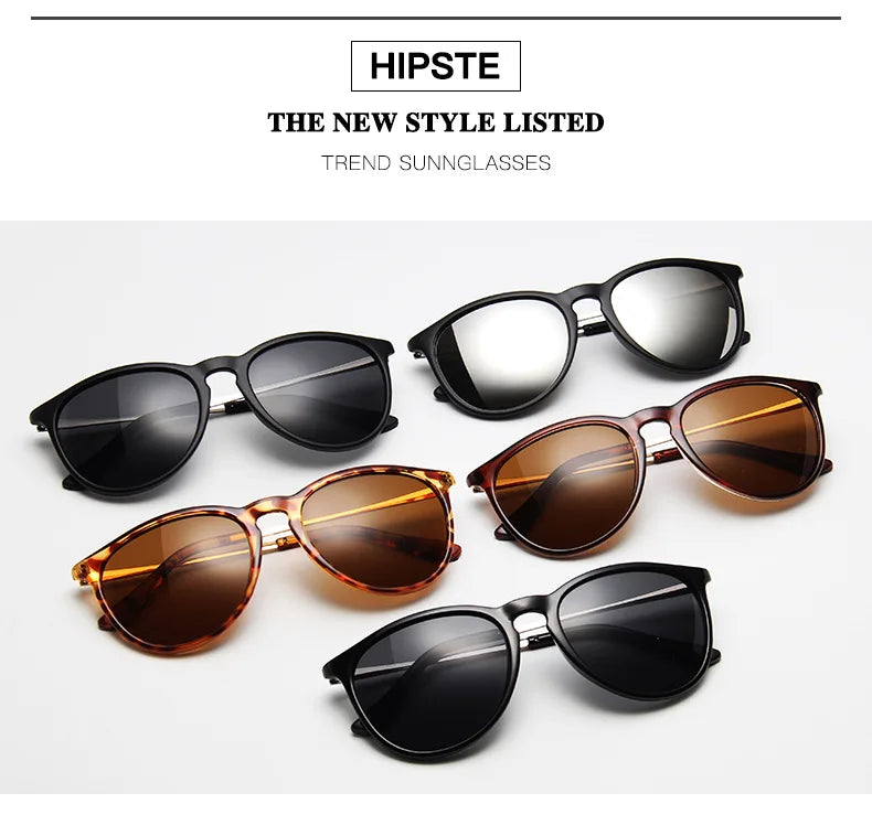 Metal Frame Vintage Round Sunglasses — Reflective UV Protection Shades for Men & Women