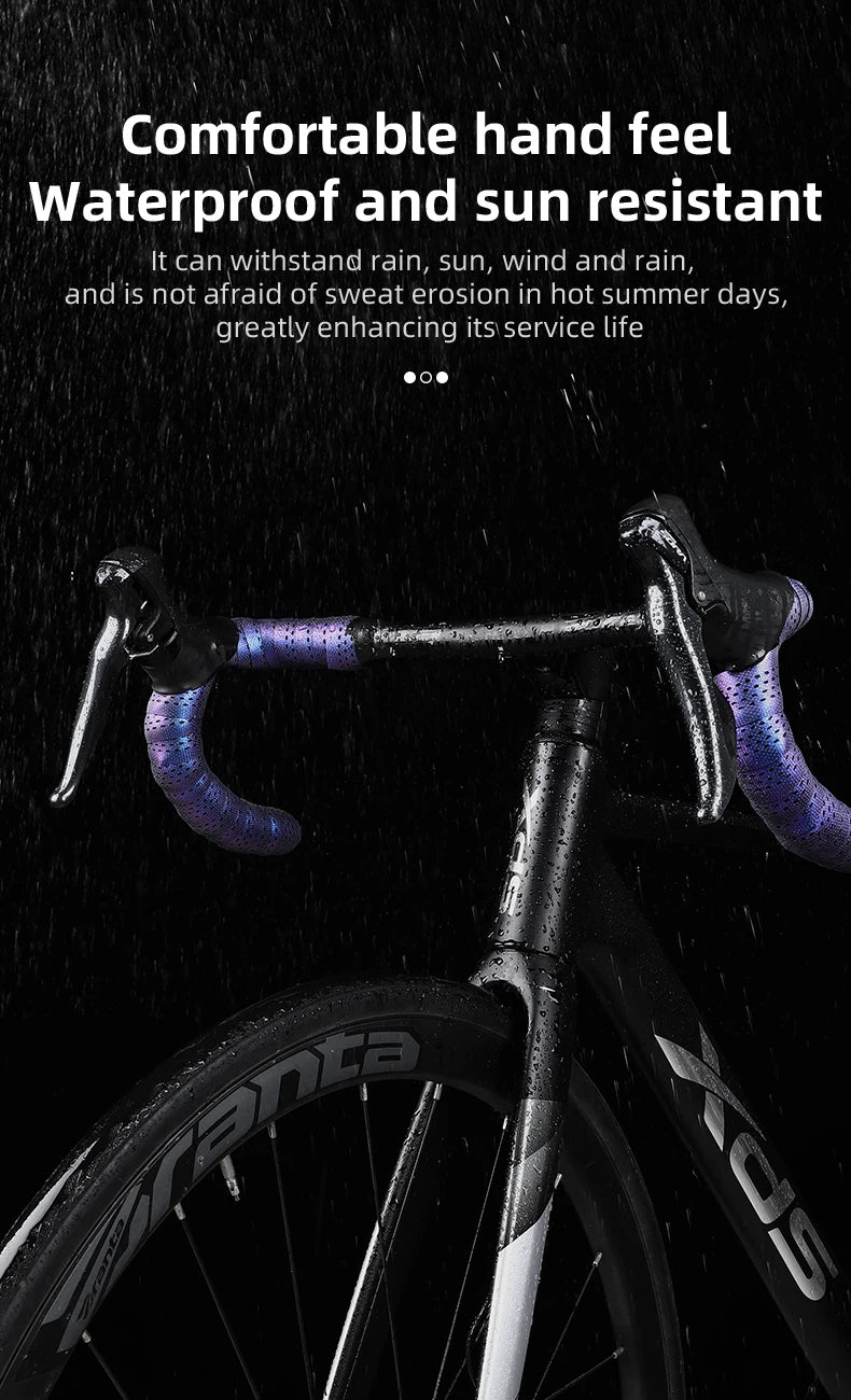 ESLNF Colorful Thickened Anti-Slip Handlebar Tape – Anti-Vibration Comfort Road Bike Bar Wrap
